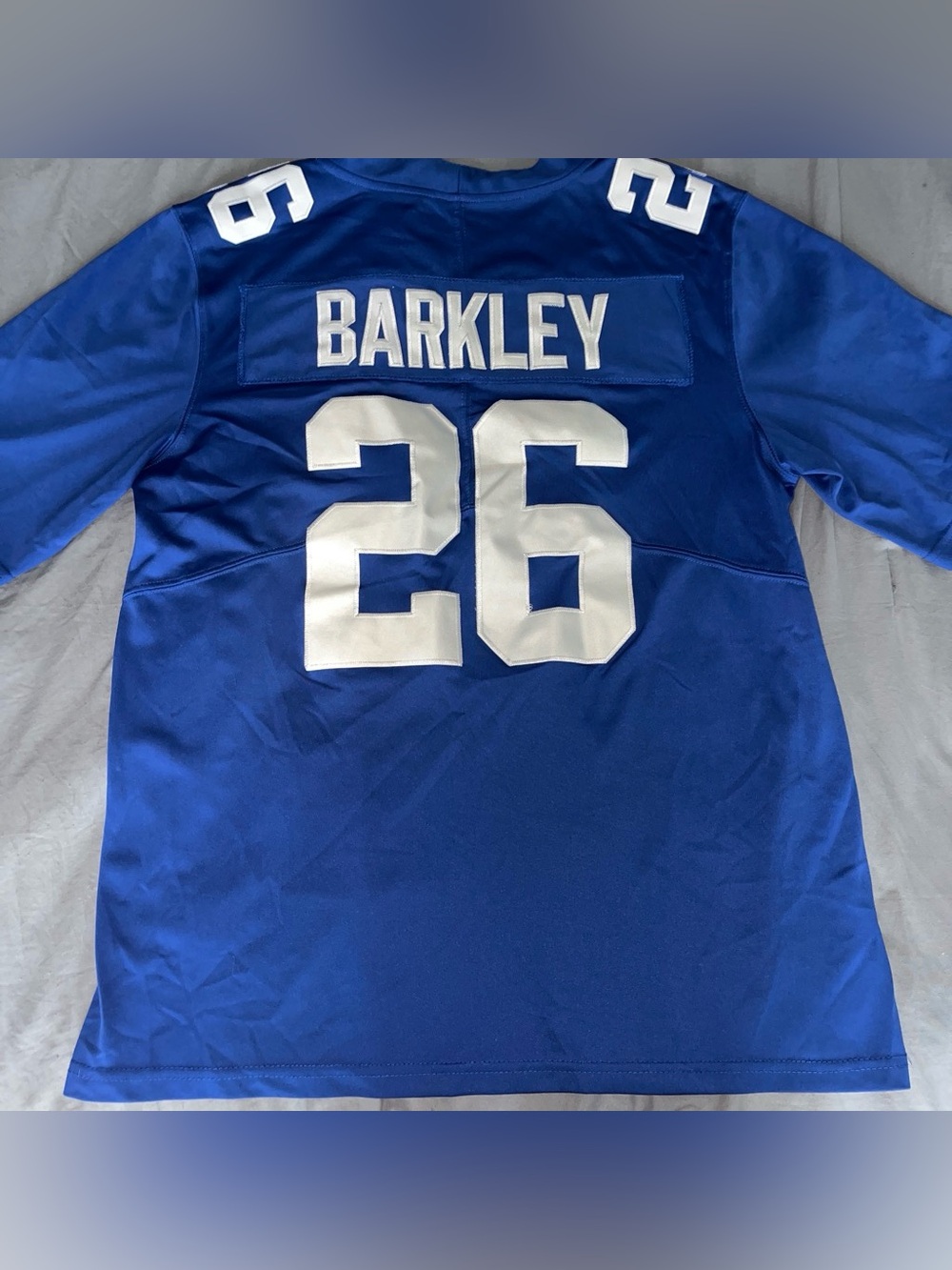 NFL Barkley #26 Royal Blue Football Jersey